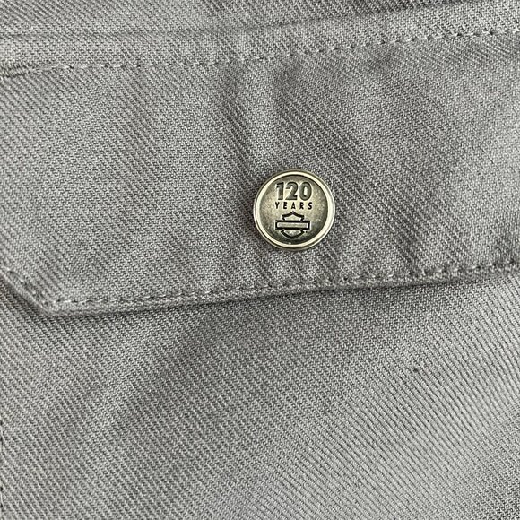 NEW Men's 120th Anniversary Operative Riding Shirt Jacket - Blackened Pearl Sz M - Picture 3 of 13